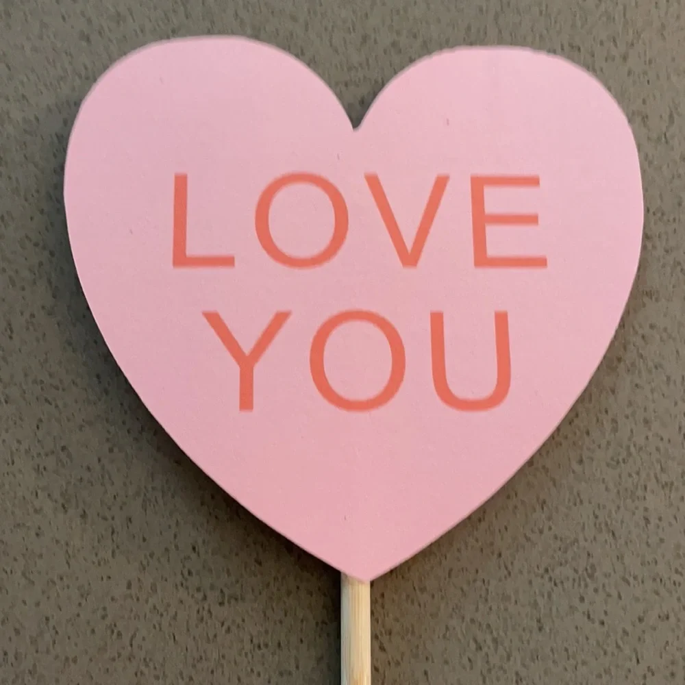 Conversation Hearts Photo Booth Props